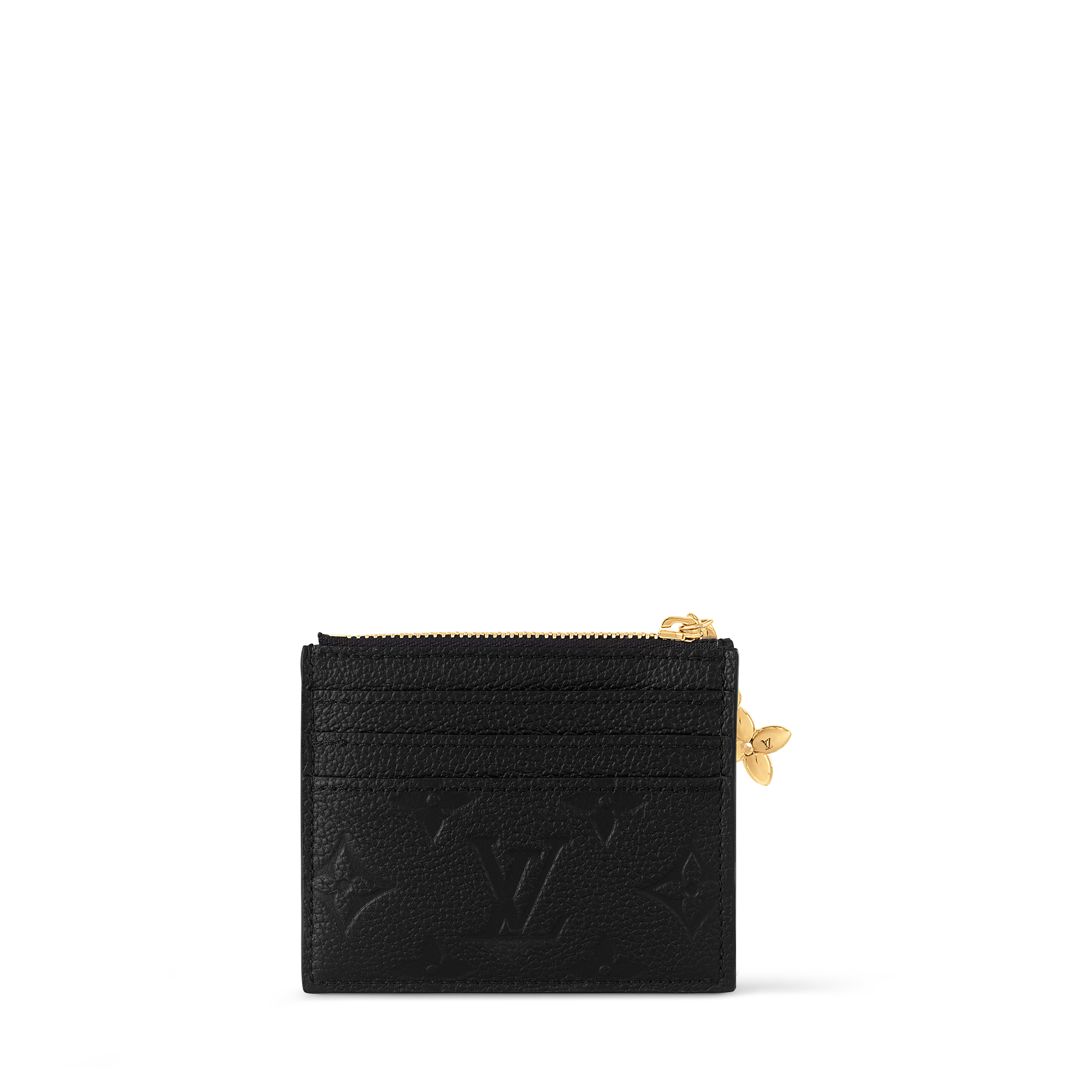Flora Card Holder Monogram Empreinte Leather - Women - Small
